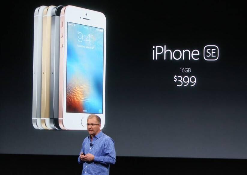 2016苹果春季新品发布会 4英寸iPhone SE亮相